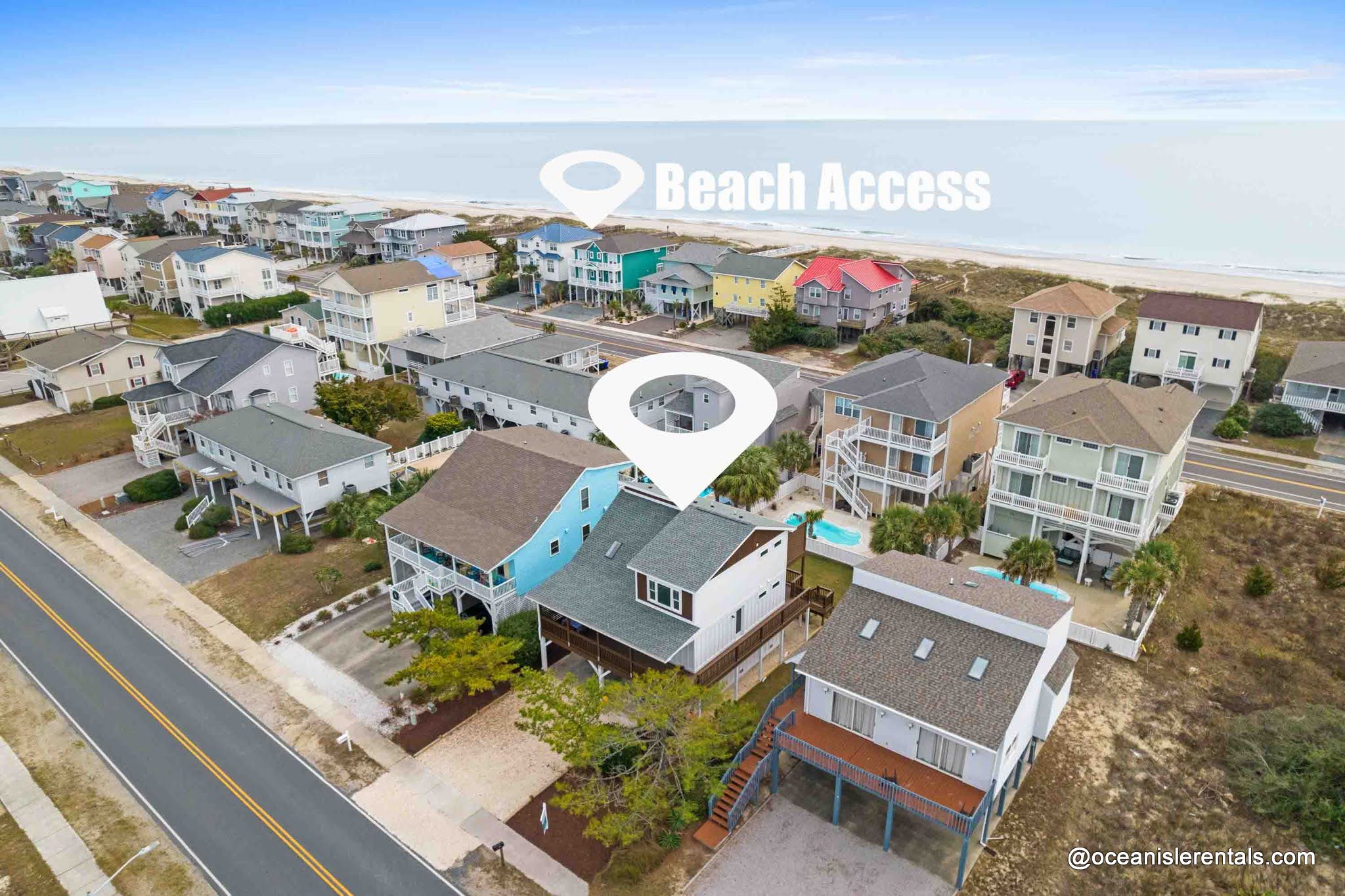 Ocean Isle Beach Vacation rental at 31 E. First St.