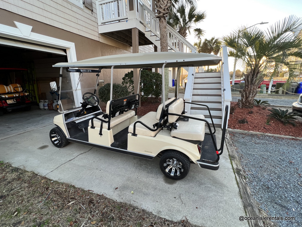 Ocean Isle Beach Extra Golf Cart Available for Rent
